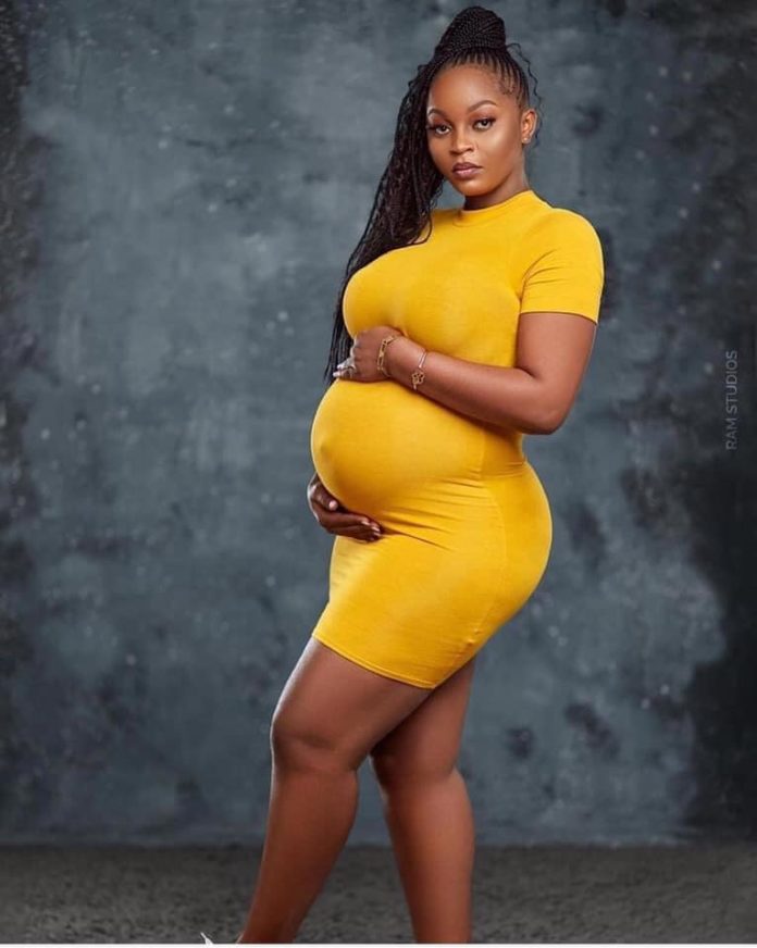 Photos Of Yolo Actor Cyril And His Baby Mama Eyram With A Baby Bump