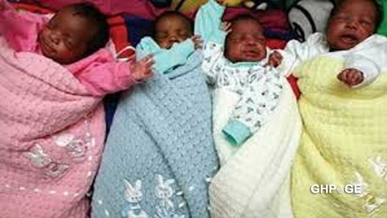 Woman 30 Gives Birth To Quadruplets At Home Without The Assistance Of Anyone Ghpage 7351