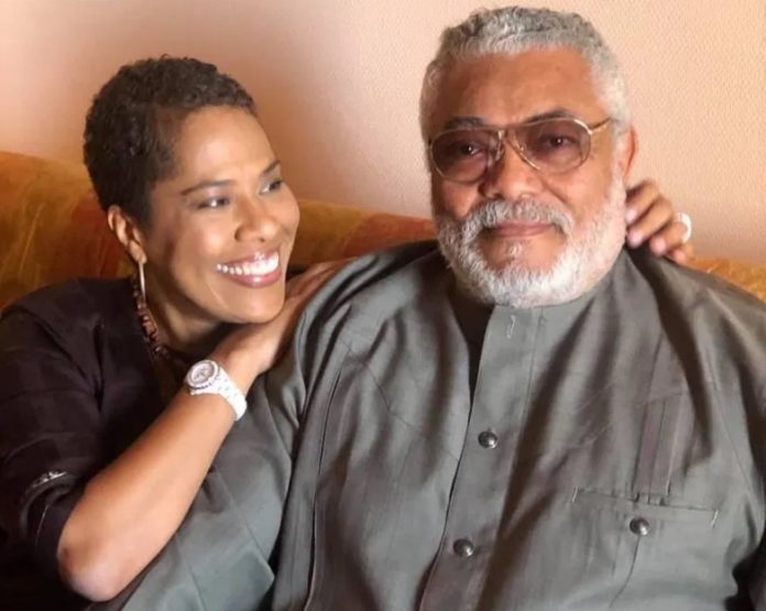 Beautiful pictures of the late Jerry John Rawlings and his baby mama ...