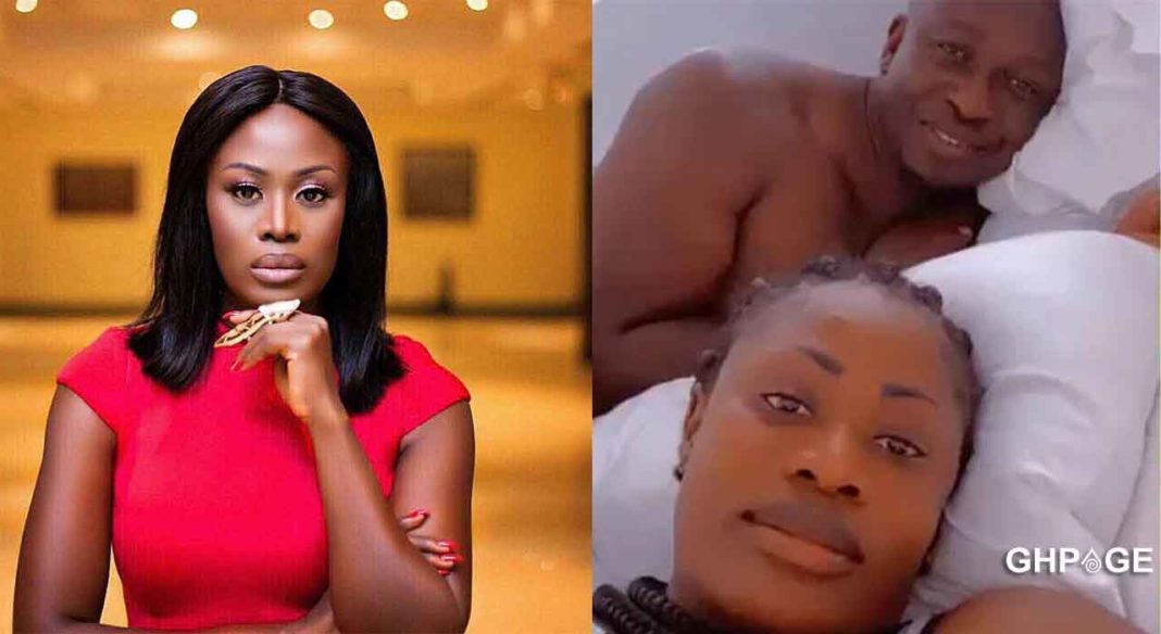 Nana Akua Addo‘s Husband’s Baby Mama Jenny Brown Reacts To Their 