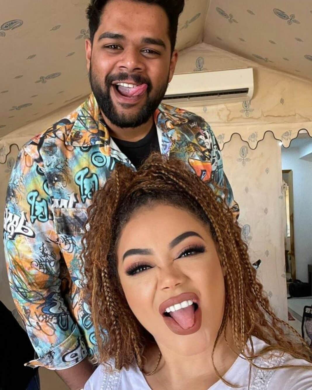 Nadia Buari shows face of her husband for the first time