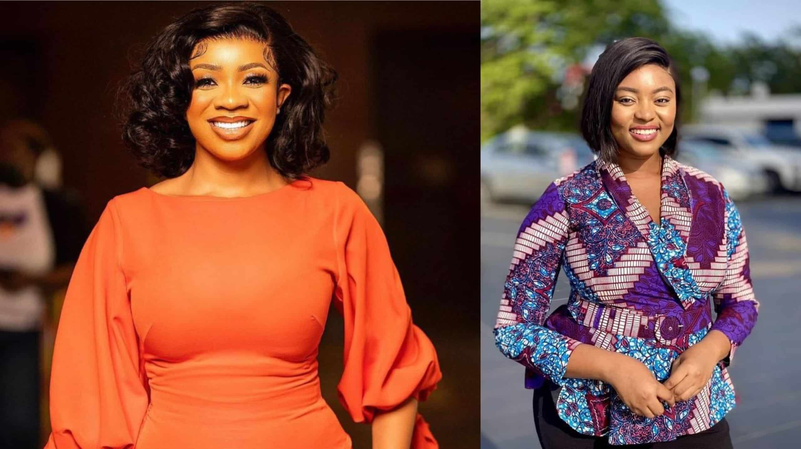 GHONE TV employs a beautiful girl to replace Serwaa Amihere?